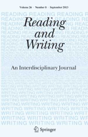 Reading and Writing An Interdisciplinary Journal cover image